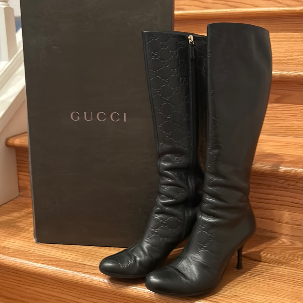 Gucci boots/ black/ 7,5 size